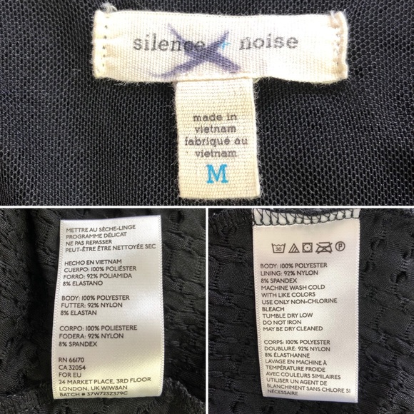 Anthropologie Open Back Textured Skater Dress, M - Picture 5 of 5